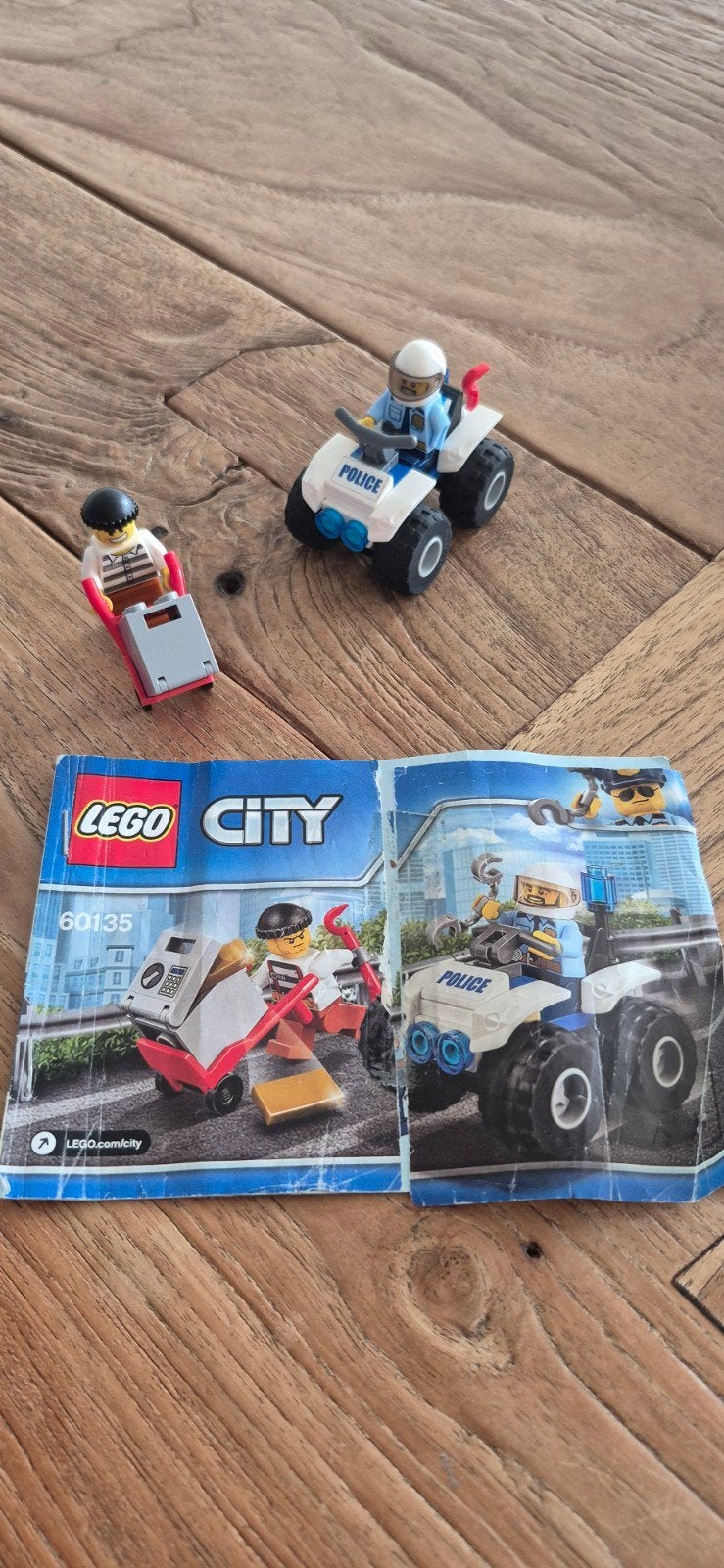 Lego city 60135 politie en boef, Ophalen of Verzenden