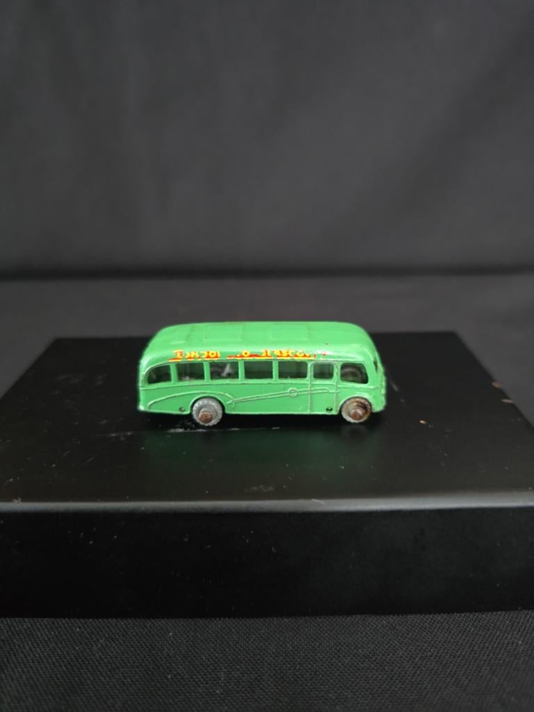 Lesney Matchbox nr 21a, Long Distance Coach, GMW, 57 mm lang, Ophalen of Verzenden, Gebruikt, Bus of Vrachtwagen, Lesney
