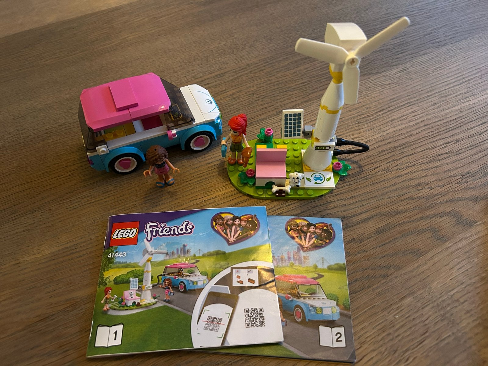 Lego Friends 41443 Olivia's elektrische auto, Lego, Friends, Ophalen of Verzenden, Zo goed als nieuw