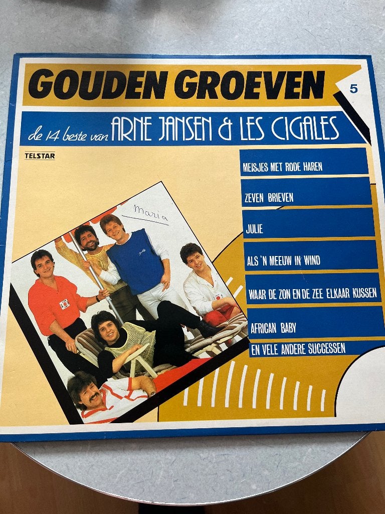 de 14 beste van Arne Jansen & Les Cigales 1984, LP, Ophalen of Verzenden, Inclusief binnenhoes, 12 inch