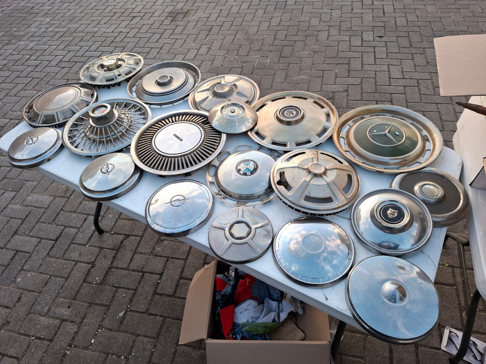 Diverse wieldoppen - Mercedes, BMW, Opel, Mazda, Ford, Ophalen, Gebruikt, Niet van toepassing, diverse fabrikanten, Niet van toepassing, diverse fabrikanten