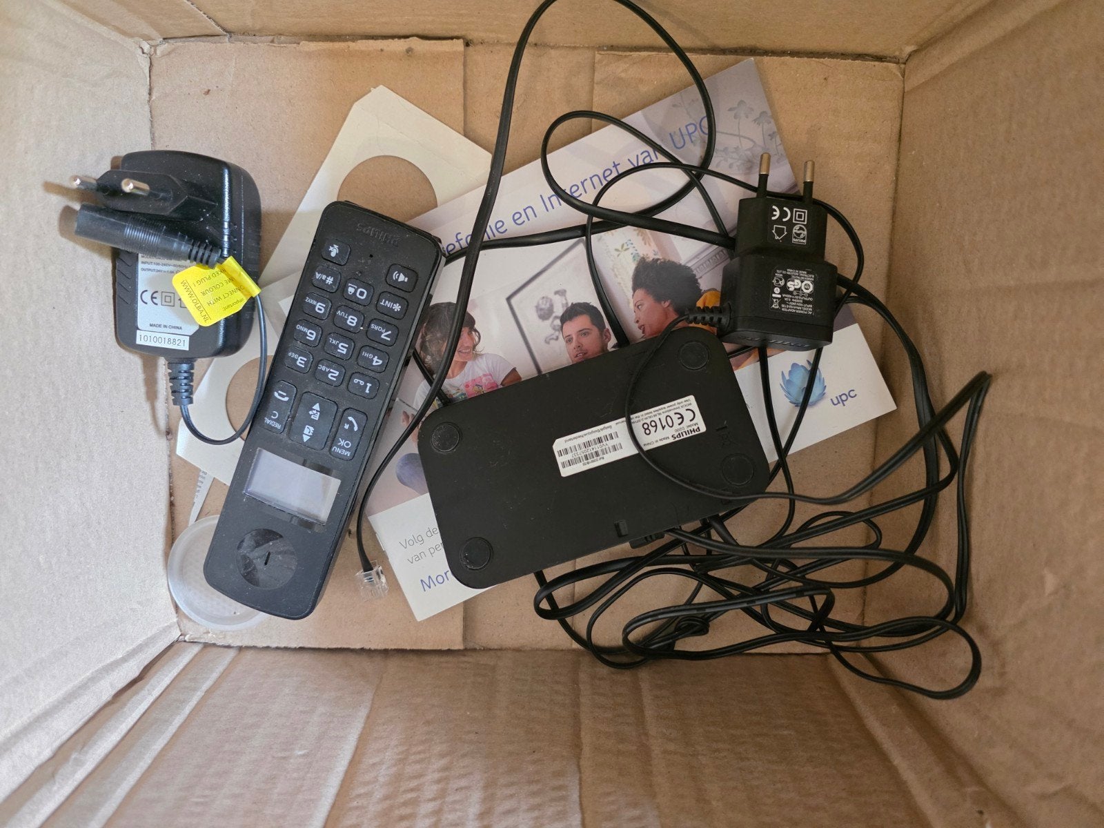 Philips DECT telefoon - Compleet en functioneel, Telecommunicatie, Vaste telefoons | Handsets en Draadloos, Ophalen of Verzenden