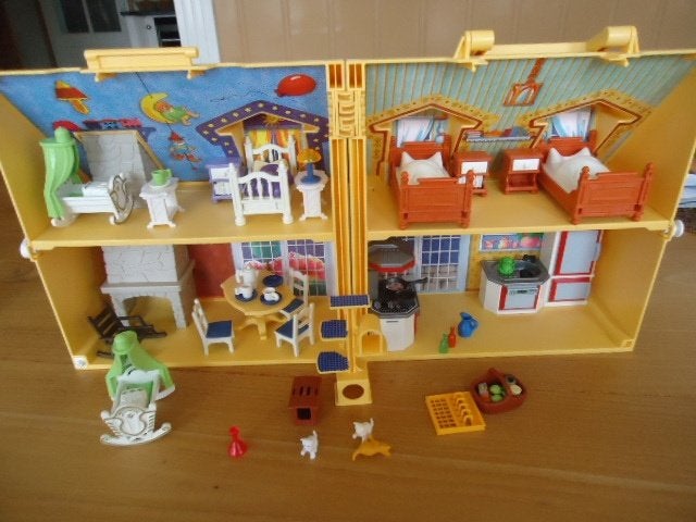 Playmobil Huis met inhoud, Ophalen of Verzenden, Zo goed als nieuw, Complete set, Overige typen