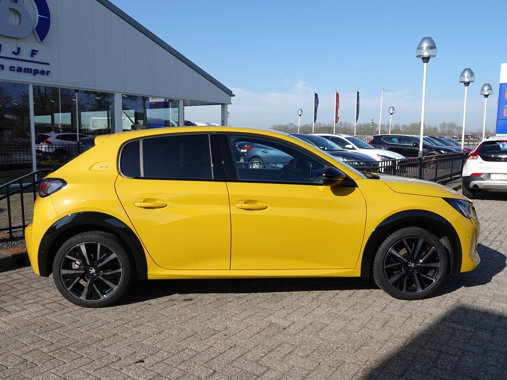 Peugeot 208 1.2 PureTech GT 100PK H-LEER | GR. NAVI | STOELV, Voorwielaandrijving, 101 pk, Gebruikt, Euro 6