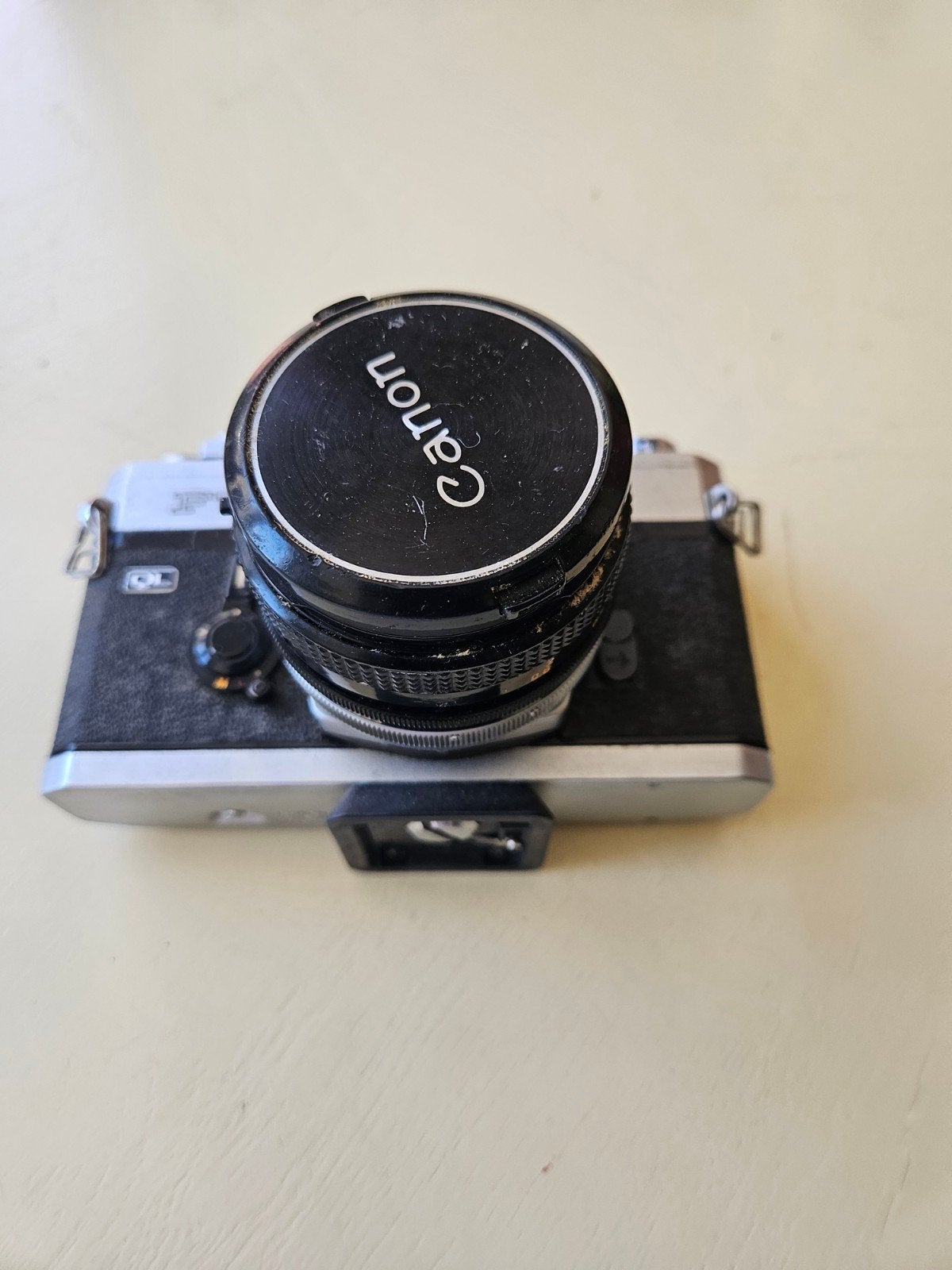 Canon Spiegelreflexcamera - Vintage model, Audio, Tv en Foto, Ophalen, Gebruikt, Spiegelreflex, Canon