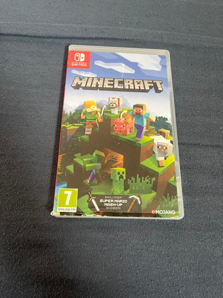 Minecraft Nintendo Switch (inclusief Super Mario Mash-up), Spelcomputers en Games, Games | Nintendo Switch, Zo goed als nieuw