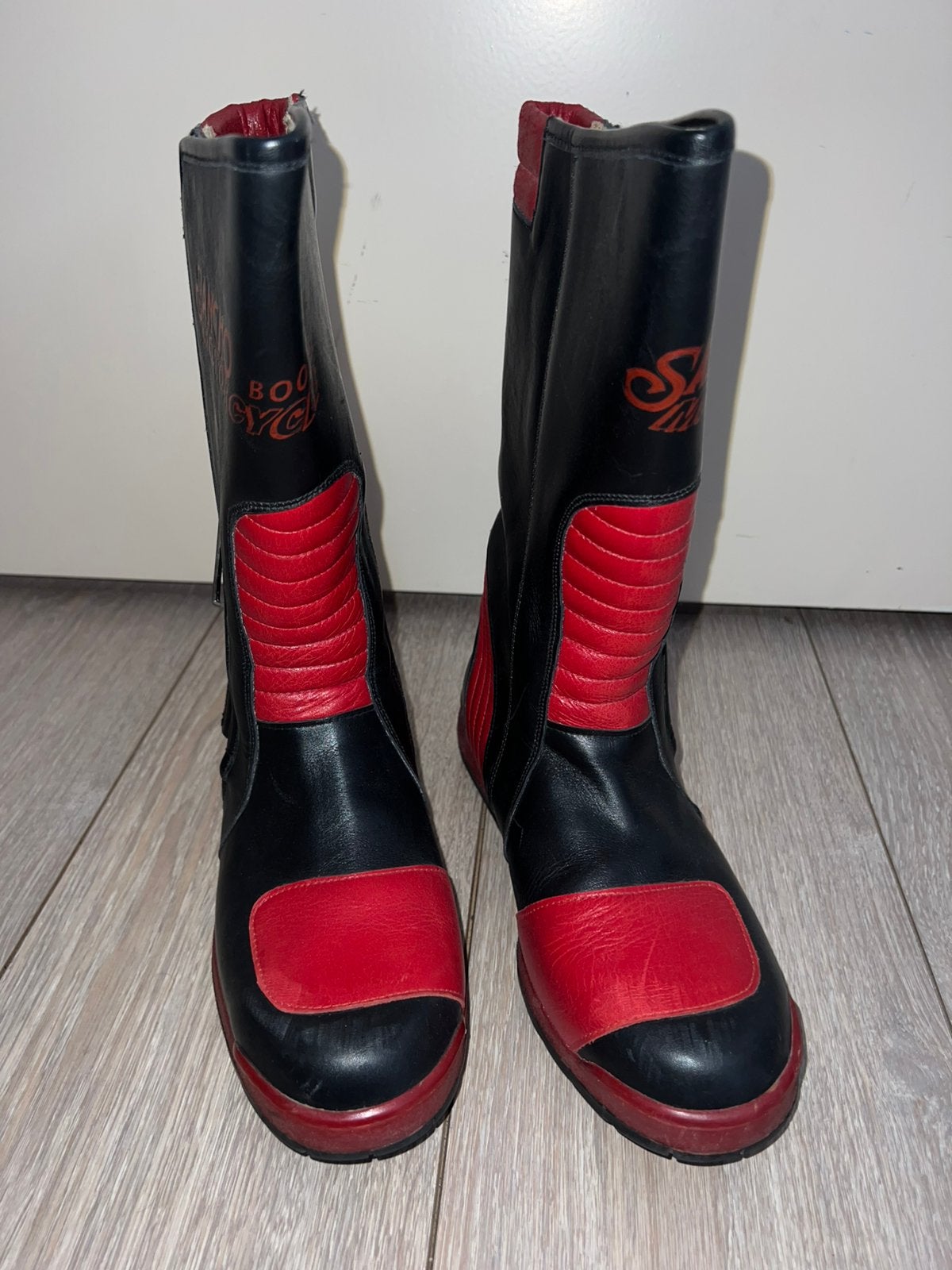 Sancho UNISEX motorlaarzen, leer, 40, ZGAN, Ophalen, Tweedehands, Laarzen