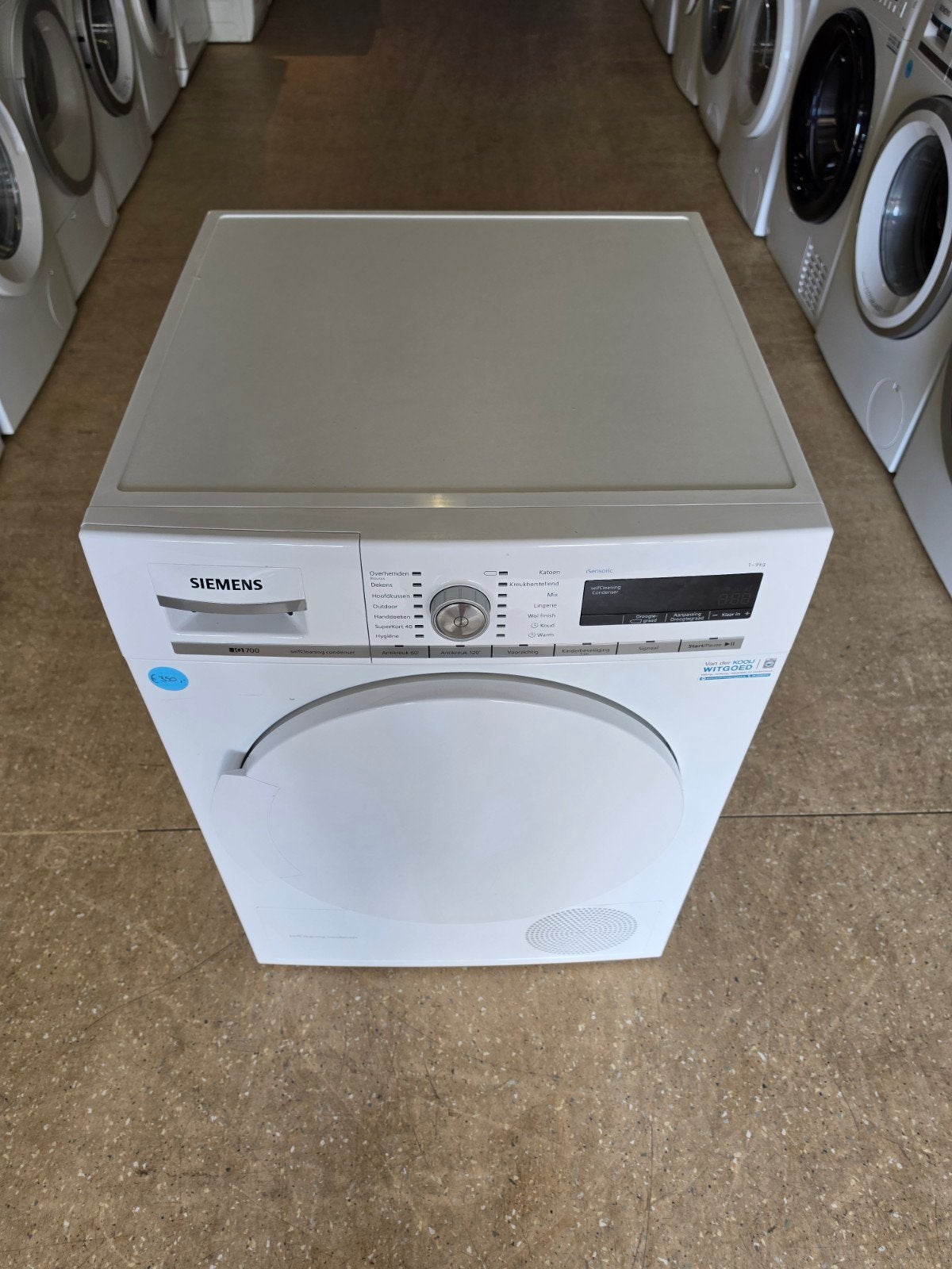 Siemens IQ 700 warmtepompdroger | 9 kilo | Gratis thuis 🚚✅️, Jirnsum, Overige typen, 8 tot 10 kg, Ophalen of Verzenden