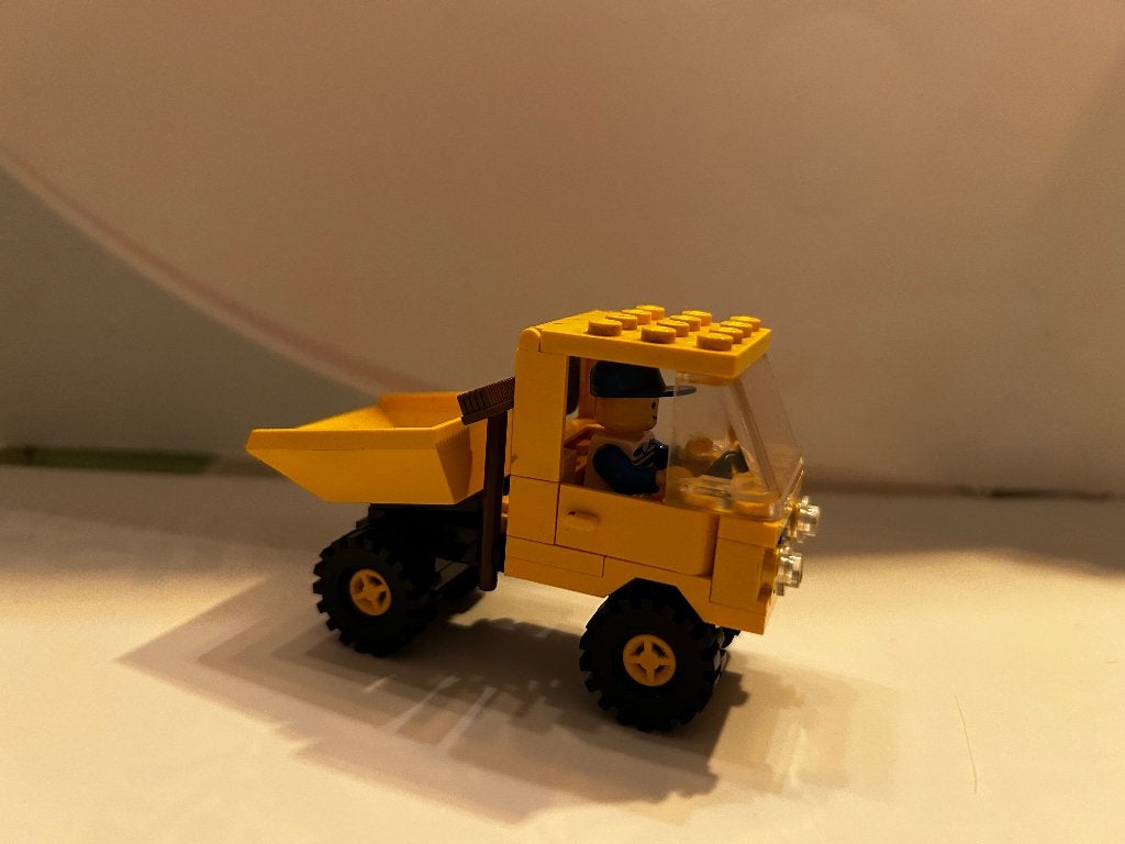 Lego 6527 - Kiepwagen met Minifiguur, City, Lego, Ophalen of Verzenden, Zo goed als nieuw