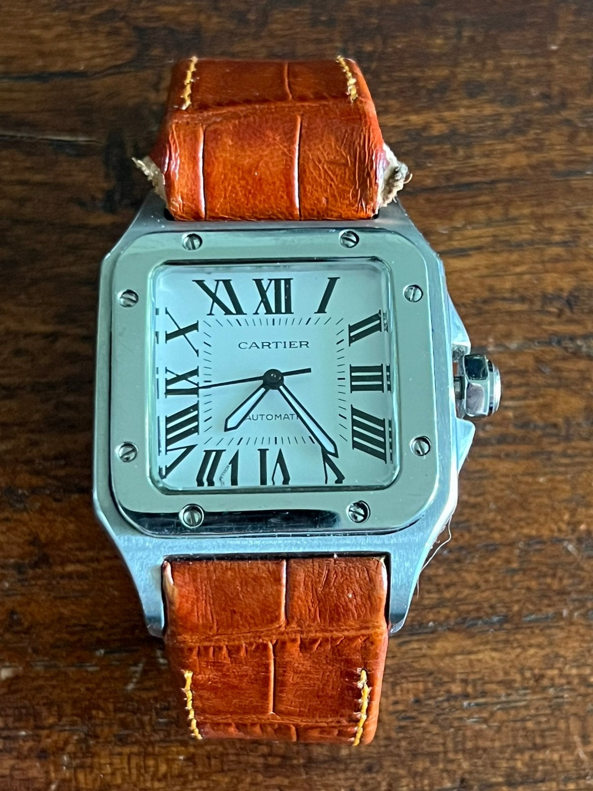 Cartier fake, Ophalen of Verzenden, Staal, Overige merken, 1960 of later