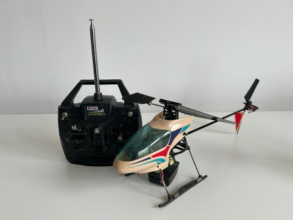 Reely Nova Pro II rc helicopter, Hobby en Vrije tijd, Ophalen of Verzenden, Gebruikt