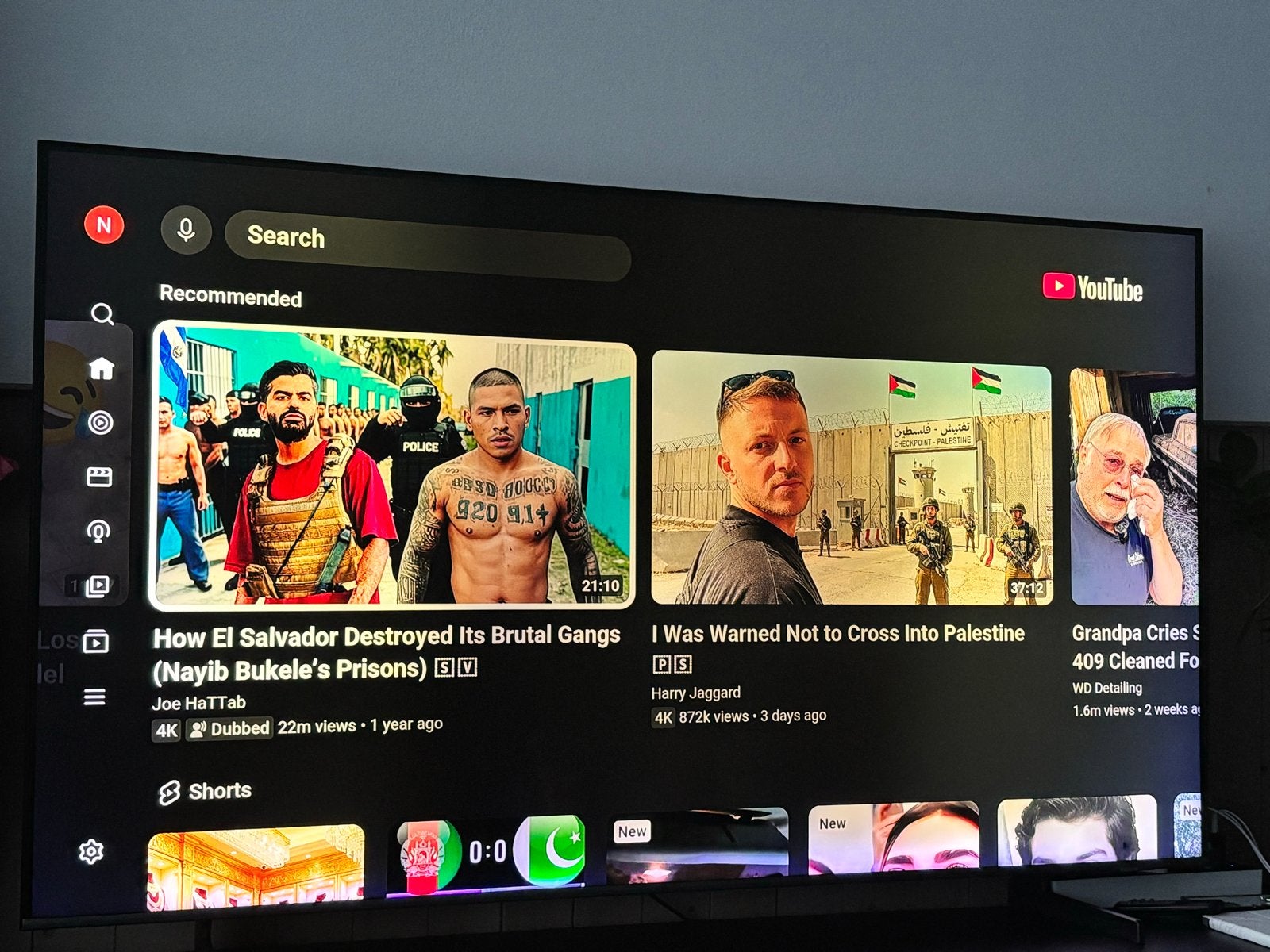 Samsung 65 inch 4K Smart TV - Zo goed als nieuw, LED, 50 Hz, Ophalen of Verzenden, Zo goed als nieuw