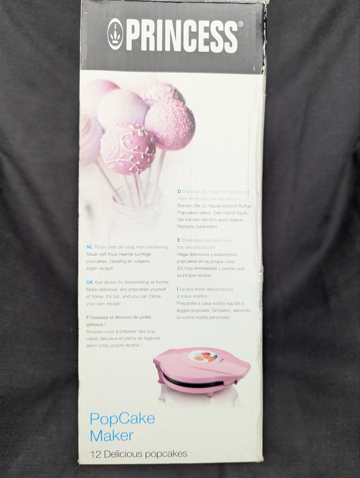 Princess PopCake Maker - Roze Popcake Machine, ., Ophalen of Verzenden, Zo goed als nieuw, .