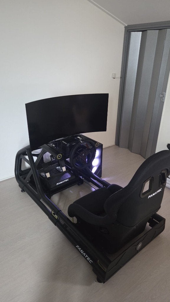 Fanatec Sim Race setup compleet ClubSport GT Cockpit, Ophalen, Zo goed als nieuw, Fanatec