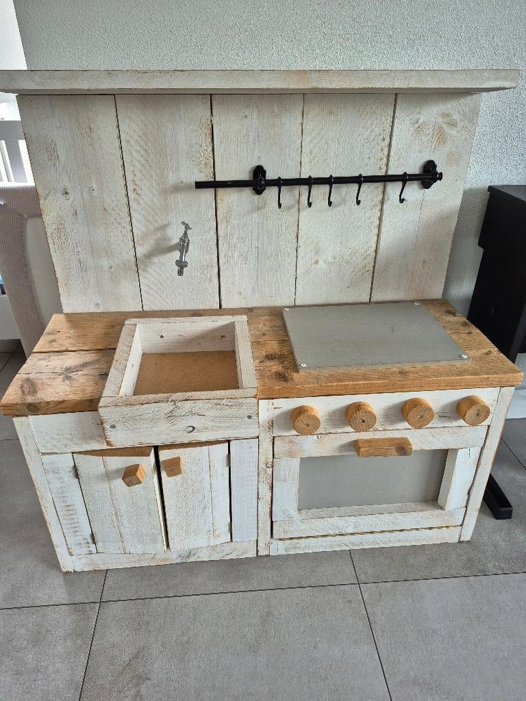 Speelkeuken - Keukentje speelgoed, Ophalen, Gebruikt, Hout, Speelkeuken