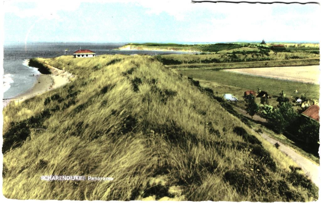 700739 Scharendijke 1963 Zeeland Gelopen met postzege