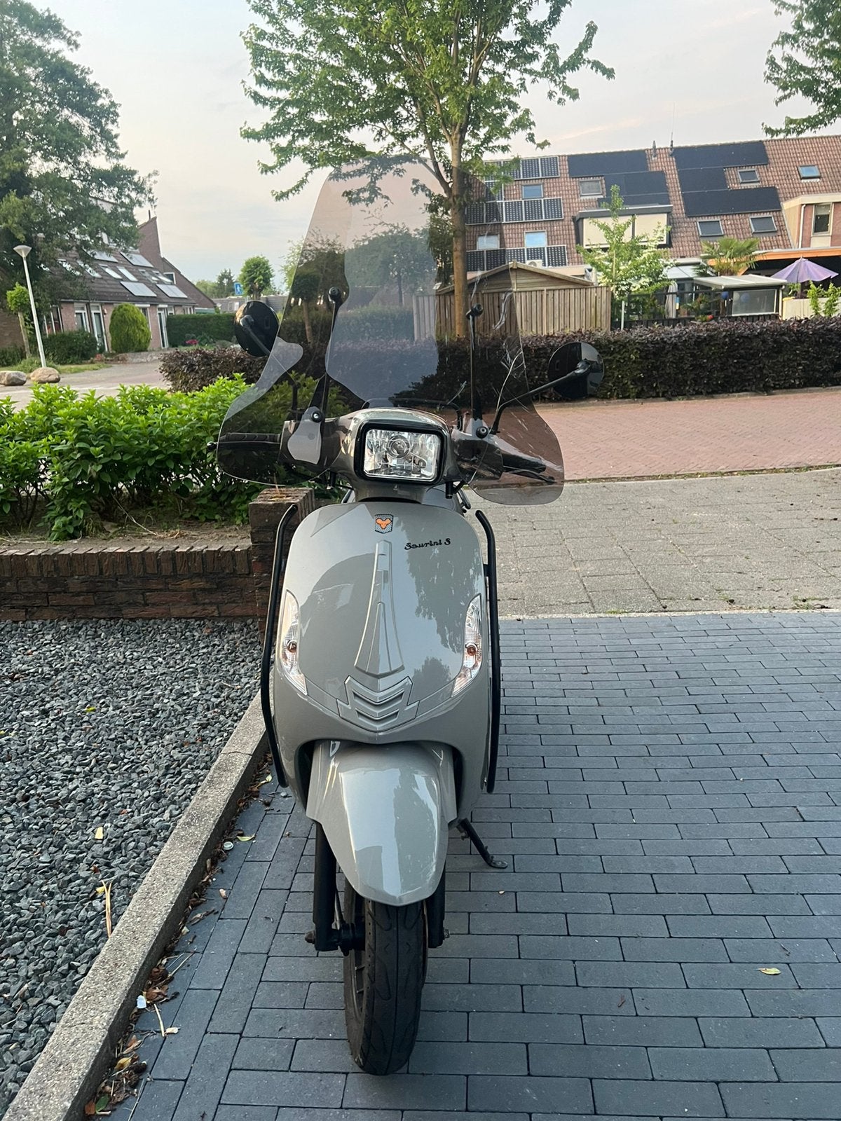 La souris scooter Nardo Grey 2021, Fietsen en Brommers, Snorfietsen en Snorscooters, Ophalen of Verzenden, Zo goed als nieuw, Benzine