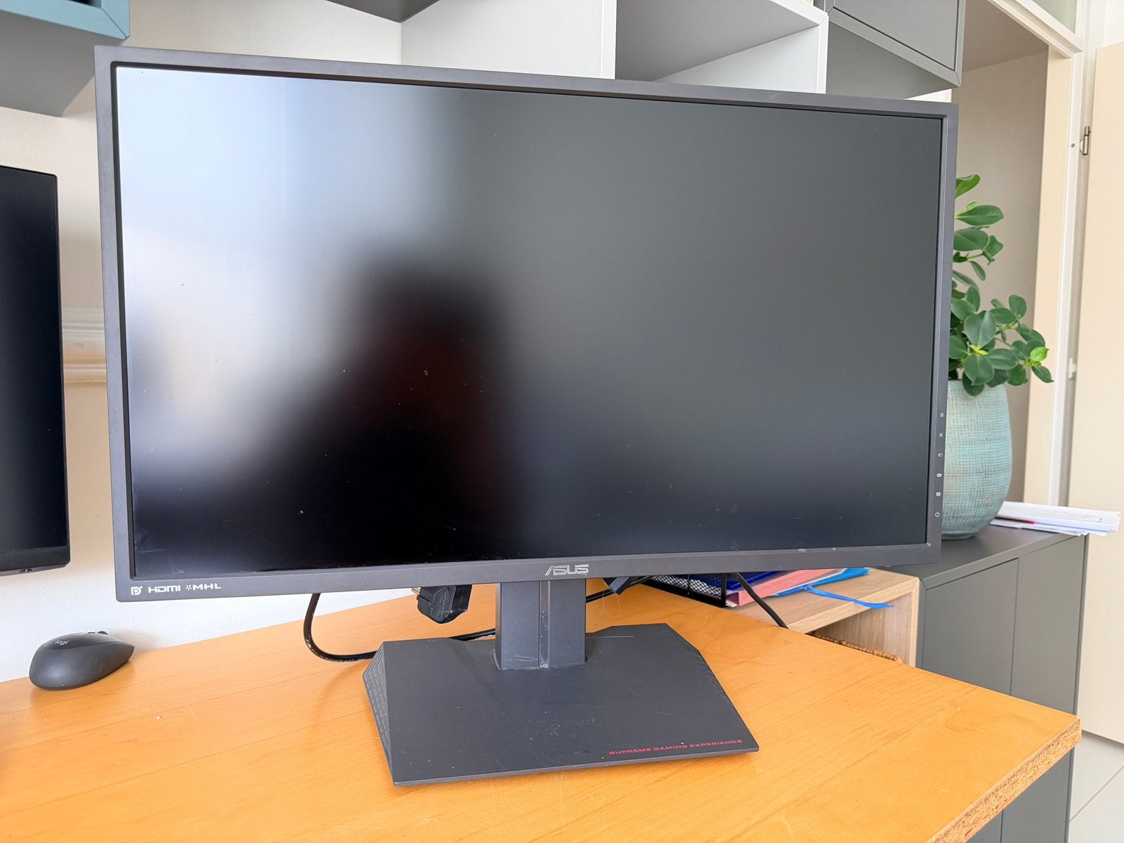 ASUS MG279Q — 27” WQHD 144Hz gaming monitor (FreeSync), IPS, 101 t/m 150 Hz, Zo goed als nieuw, Quad HD (2K)