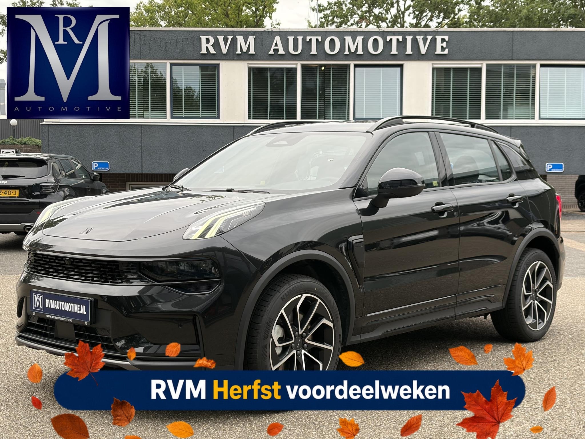 Lynk & Co 01 1.5 Core VAN: 36.900,- VOOR: 33.330,- UW HERFST, Auto's, Dealer onderhouden, 4 cilinders, Alcantara, Zwart