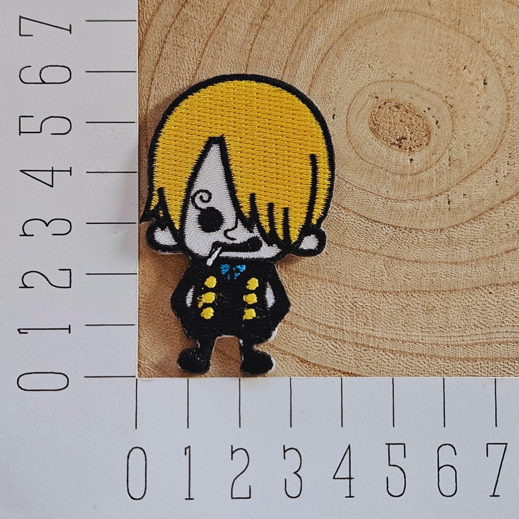 Strijk embleem applicatie Patch blond jongetje, D, Nieuw, Ophalen of Verzenden, D