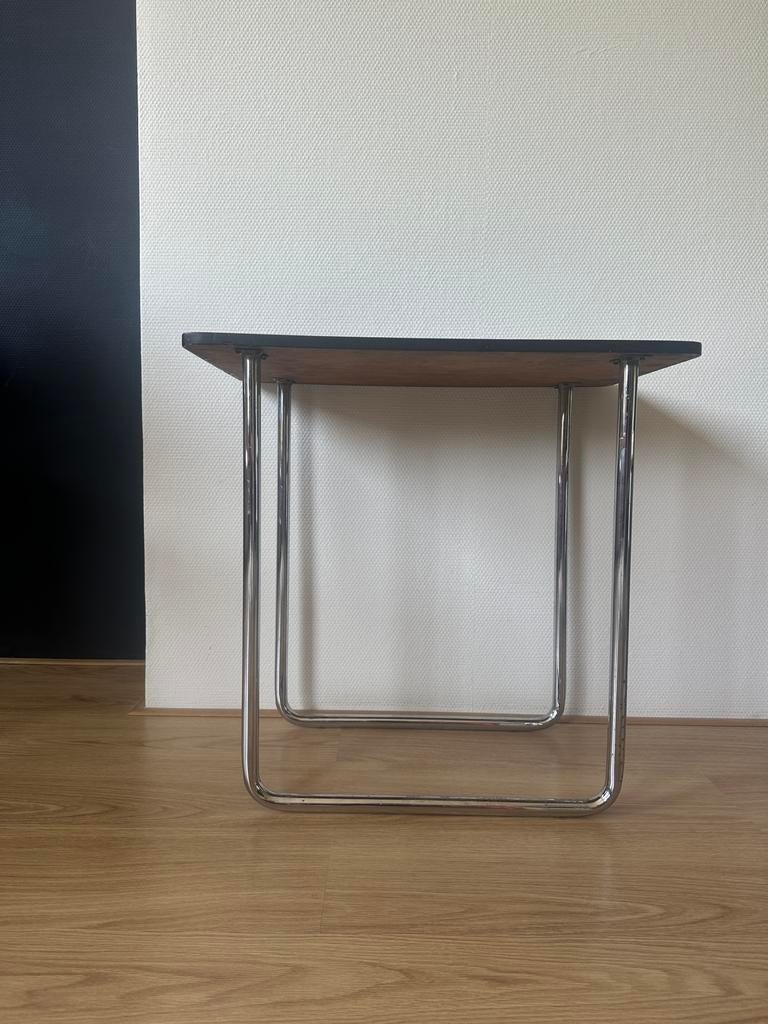 Bauhaus tafel 1930 marcel breuer buisframe art deco thonet, Huis en Inrichting, Tafels | Bijzettafels, Ophalen, Minder dan 45 cm