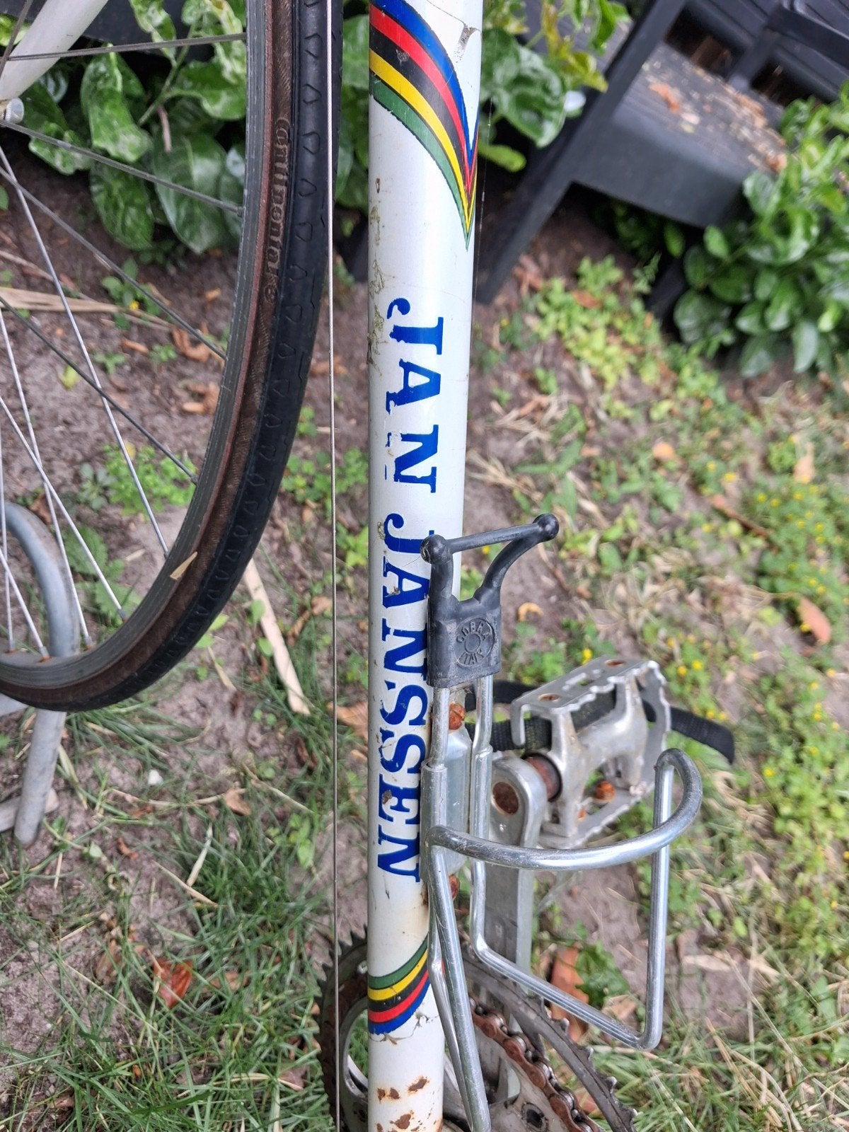 vintage jan jansen wielrenner, 59 cm of meer, Ophalen of Verzenden