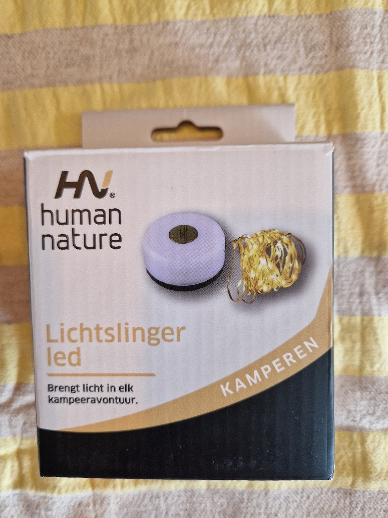 Human Nature lichtslinger LED voor kamperen, Caravans en Kamperen, Kampeeraccessoires, Ophalen of Verzenden, Zo goed als nieuw