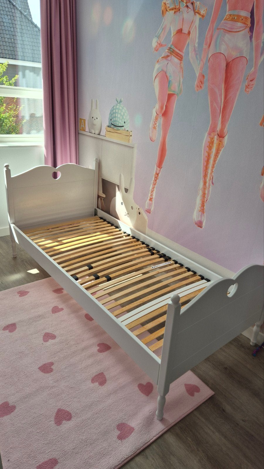 Princessen Eenpersoonsbed 90x200 cm, Huis en Inrichting, Ophalen, Gebruikt, 90 cm, Eenpersoons