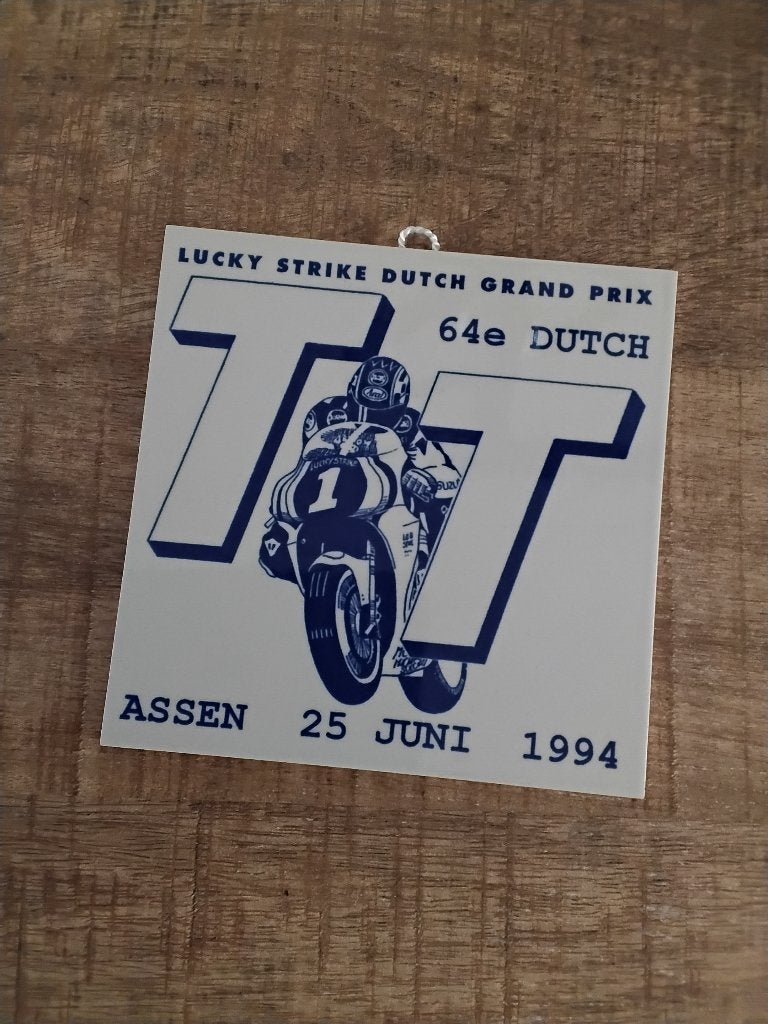 Tt assen tegel 1994 kevin schwantz, Ophalen of Verzenden, Nieuw, Motoren