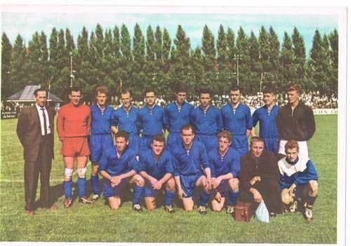 Roda Sport - Voetbalplaat 1e Divisie 1958/1959, Verzamelen, Ophalen of Verzenden, Gebruikt