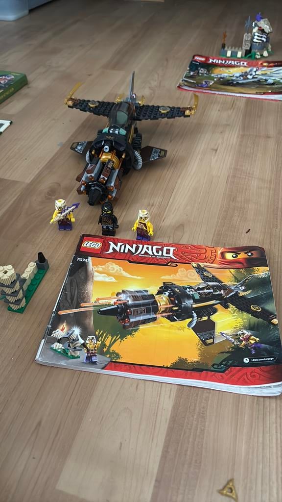 Complete lego ninjago  set 70747, Ophalen of Verzenden, Zo goed als nieuw