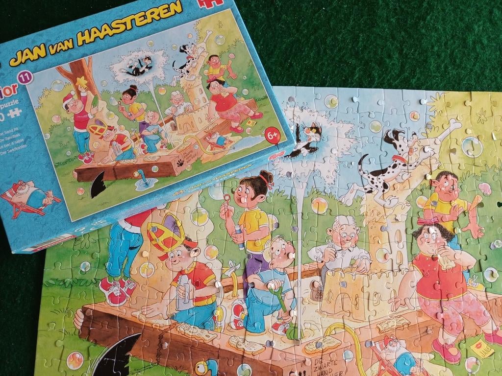 Jan van Haasteren Junior - De Zandbak, Ophalen of Verzenden, Minder dan 500 stukjes