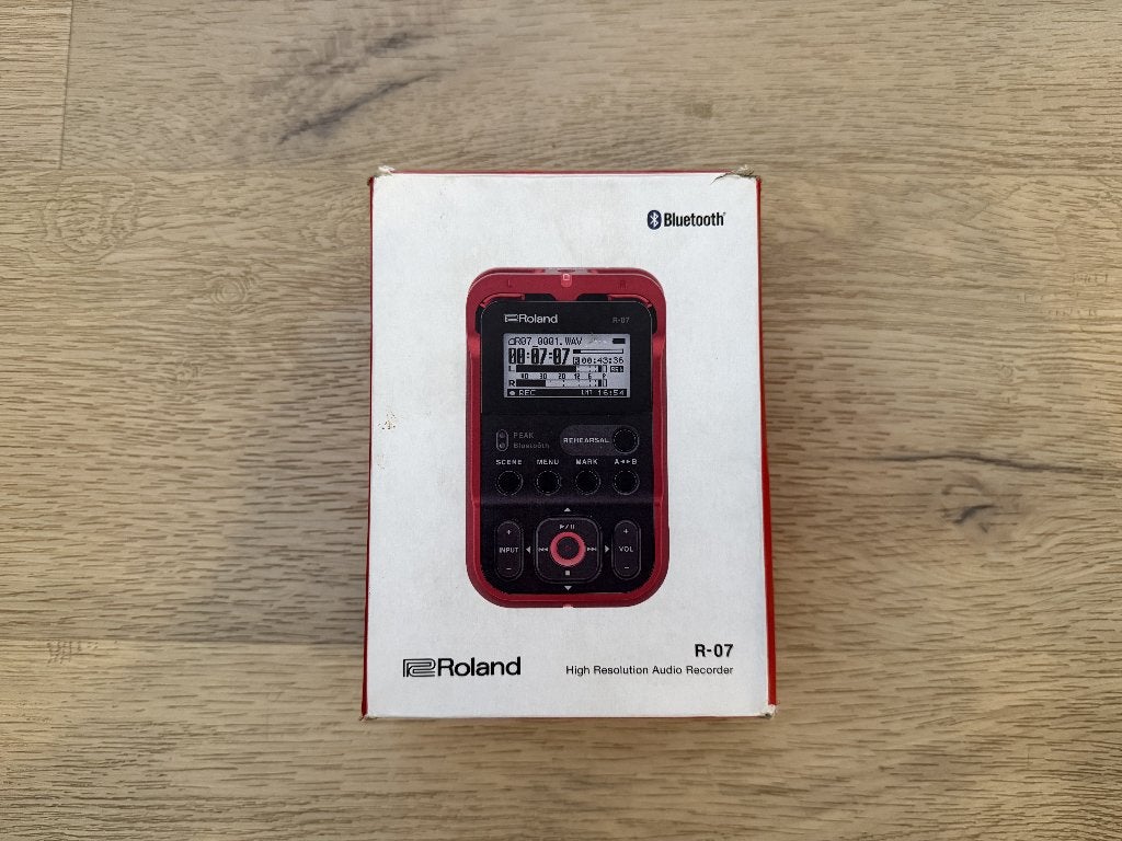 ROLAND R-07, Ophalen of Verzenden, Gebruikt, Audio