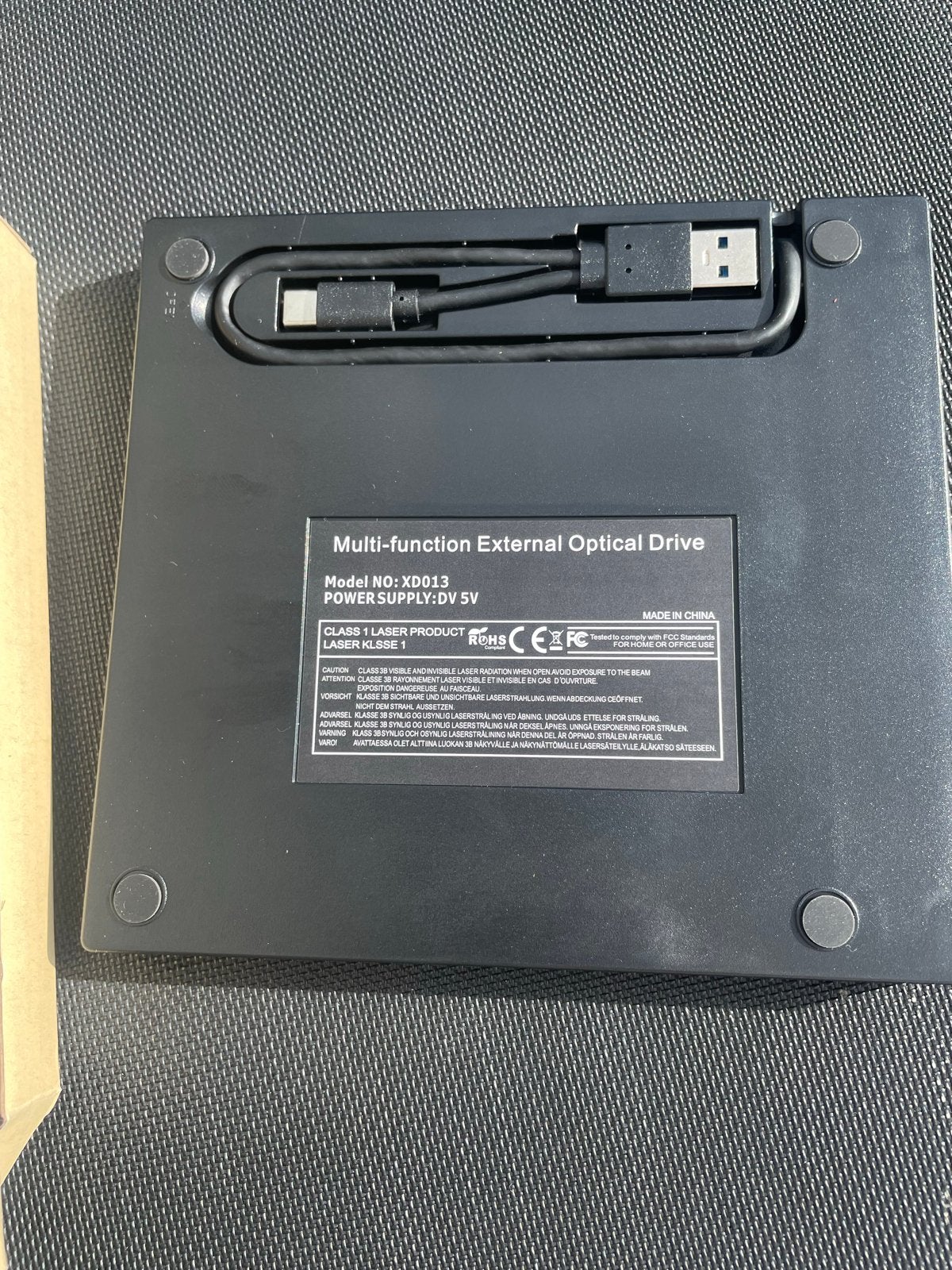 Nieuwe Externe DVD Speler - Plug & Play Optische Drive, Nieuw, Ophalen of Verzenden, Windows, Extern
