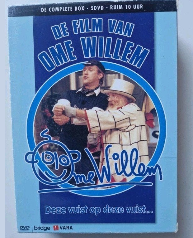De Film van Ome Willem - Complete Box (5 DVD's), Verzamelbox, Alle leeftijden, Zo goed als nieuw, Familie