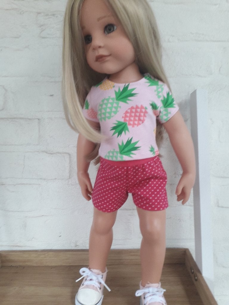 poppenkleding voor Götz poppen Hannah. 50 cm., Ophalen of Verzenden, Nieuw, Fashion Doll
