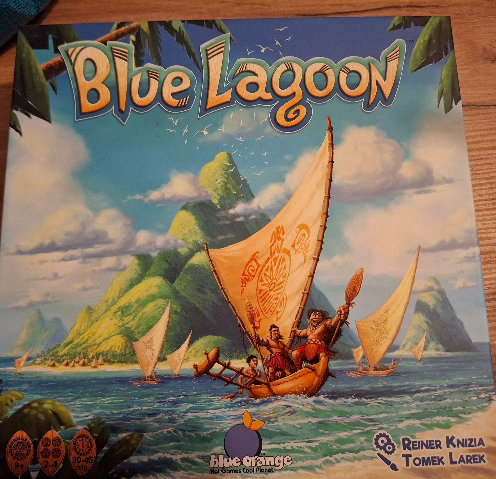 Blue Lagoon bordspel, Een of twee spelers, Ophalen of Verzenden, Zo goed als nieuw