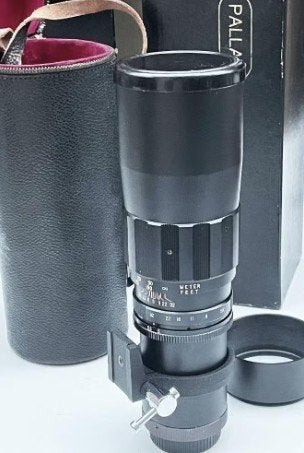 Pallas 300mm f5.0 M42 preset lens (in foedraal/doos) € 29,99, Ophalen of Verzenden, 1960 tot 1980, Lens of Lenzen