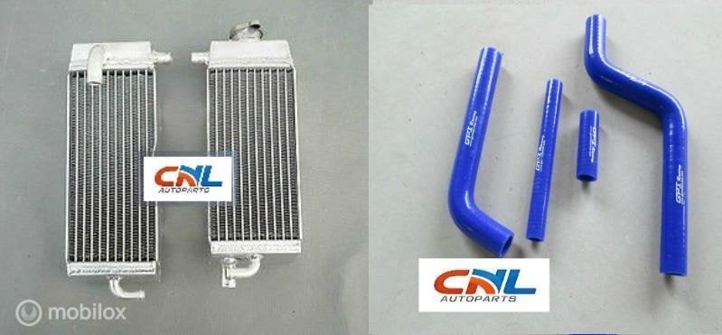 Radiateur + slangen Yamaha YZ125 YZ 125 1996-01 96 97 98 99, Motoren, Nieuw, Ophalen of Verzenden