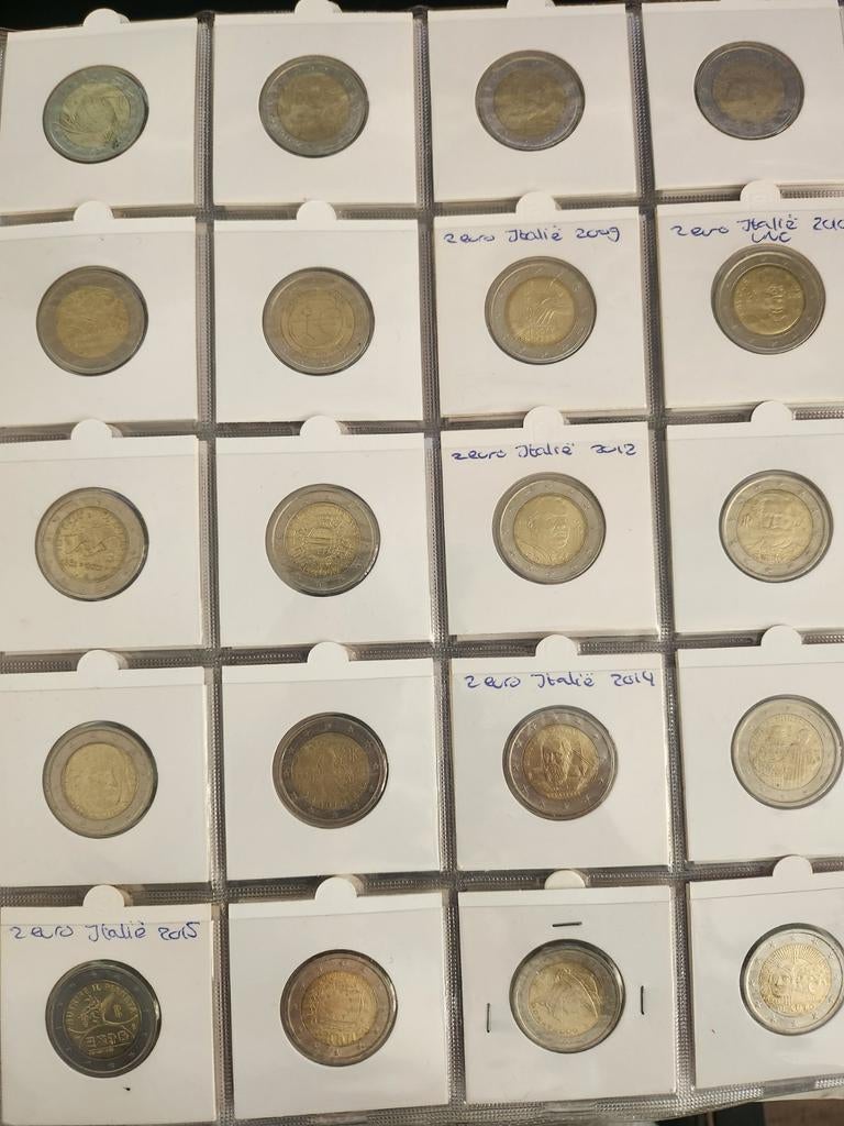 Verzameling van 2 euro munten uit diverse landen, Ophalen of Verzenden, Overige landen, 2 euro