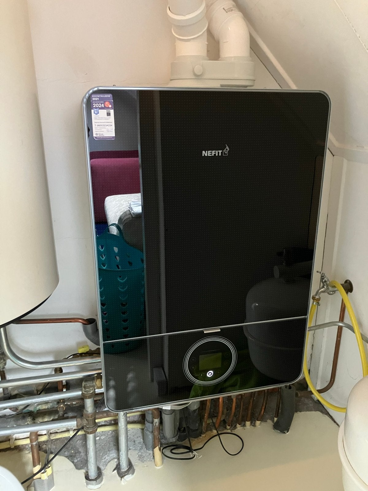 Nefit 9000i HR-ketel - Zo goed als nieuw, Ophalen, Hoog rendement (Hr), Cv-ketel of Combi-ketel, Zo goed als nieuw