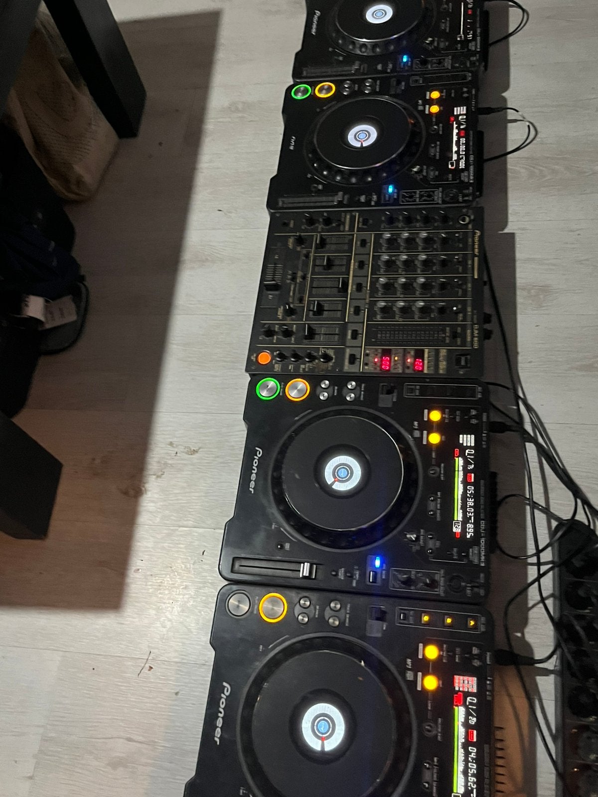 Pioneer cdj 1000 mk3 set, Ophalen of Verzenden, Gebruikt, Dj-set, Pioneer