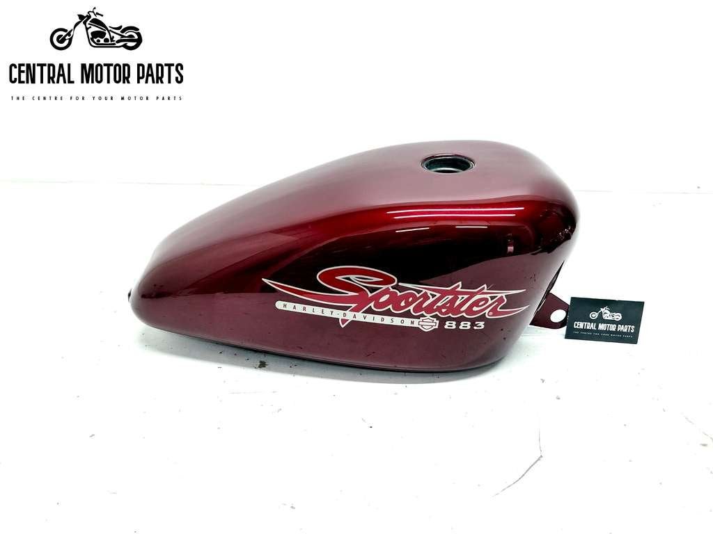 Brandstof Tank Sportster XL 1998-2003 Luxury Rich Red Pearl, Niet ingevuld, Gebruikt, Niet ingevuld, Ophalen of Verzenden