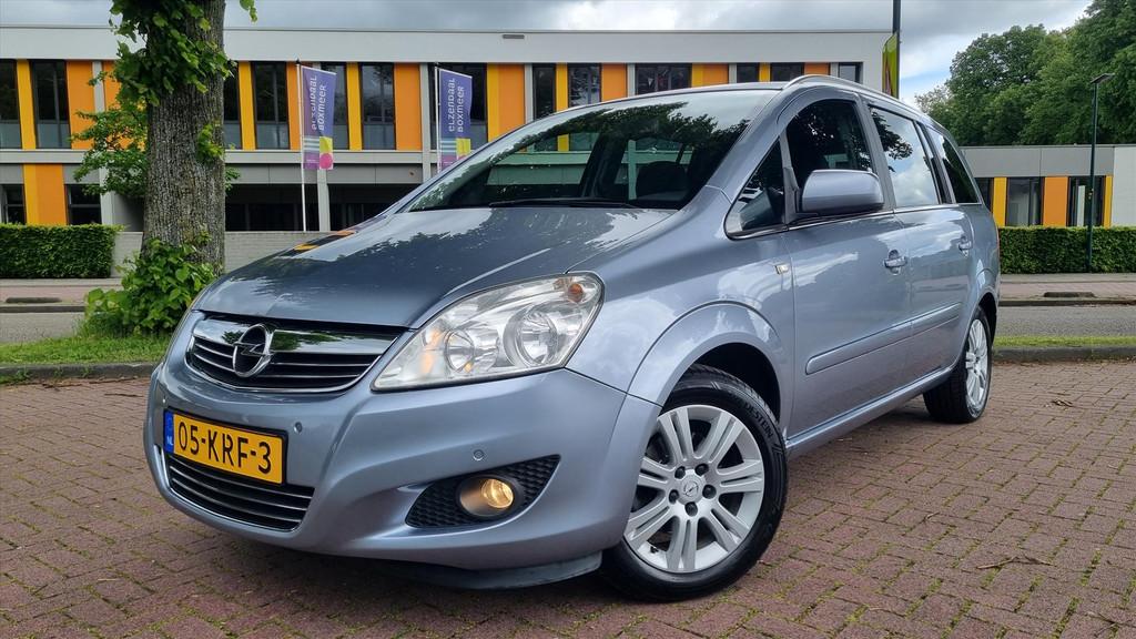 OPEL Zafira 1.8 16V Cosmo Clima/ Navi/ Trekhaak!, Voorwielaandrijving, Gebruikt, Zwart, 4 cilinders