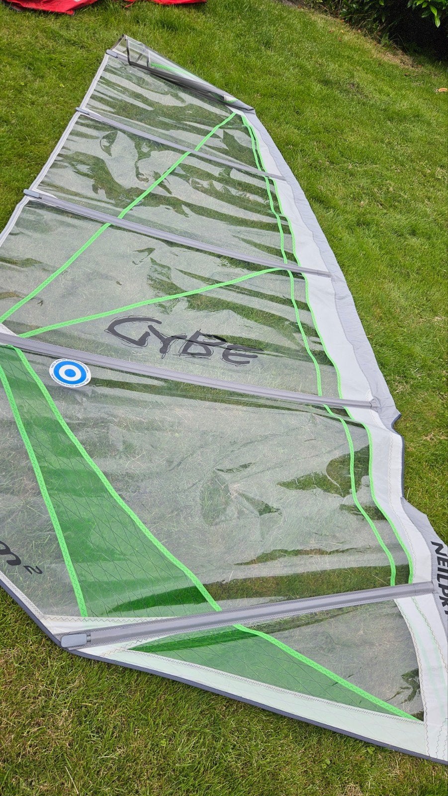 NeilPryde V8 7.0 m² freerace zeil, Watersport en Boten, Ophalen, Gebruikt, 6.5 m² tot 8 m², Neilpryde