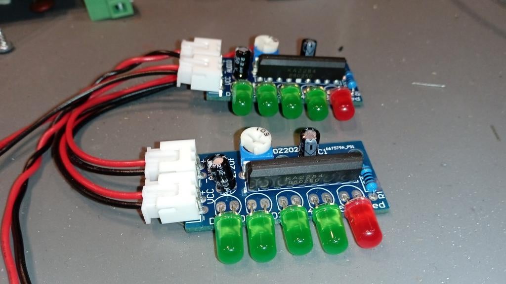 Twee Led VU meters, Ophalen of Verzenden, Nieuw