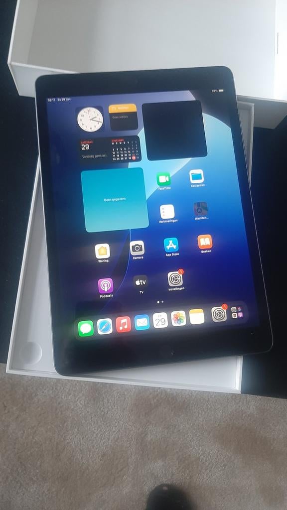 Apple Ipad 9e Generatie 64 GB Space Grey Nieuwstaat!!, Computers en Software, Apple iPads, 10 inch, Apple iPad, Ophalen of Verzenden