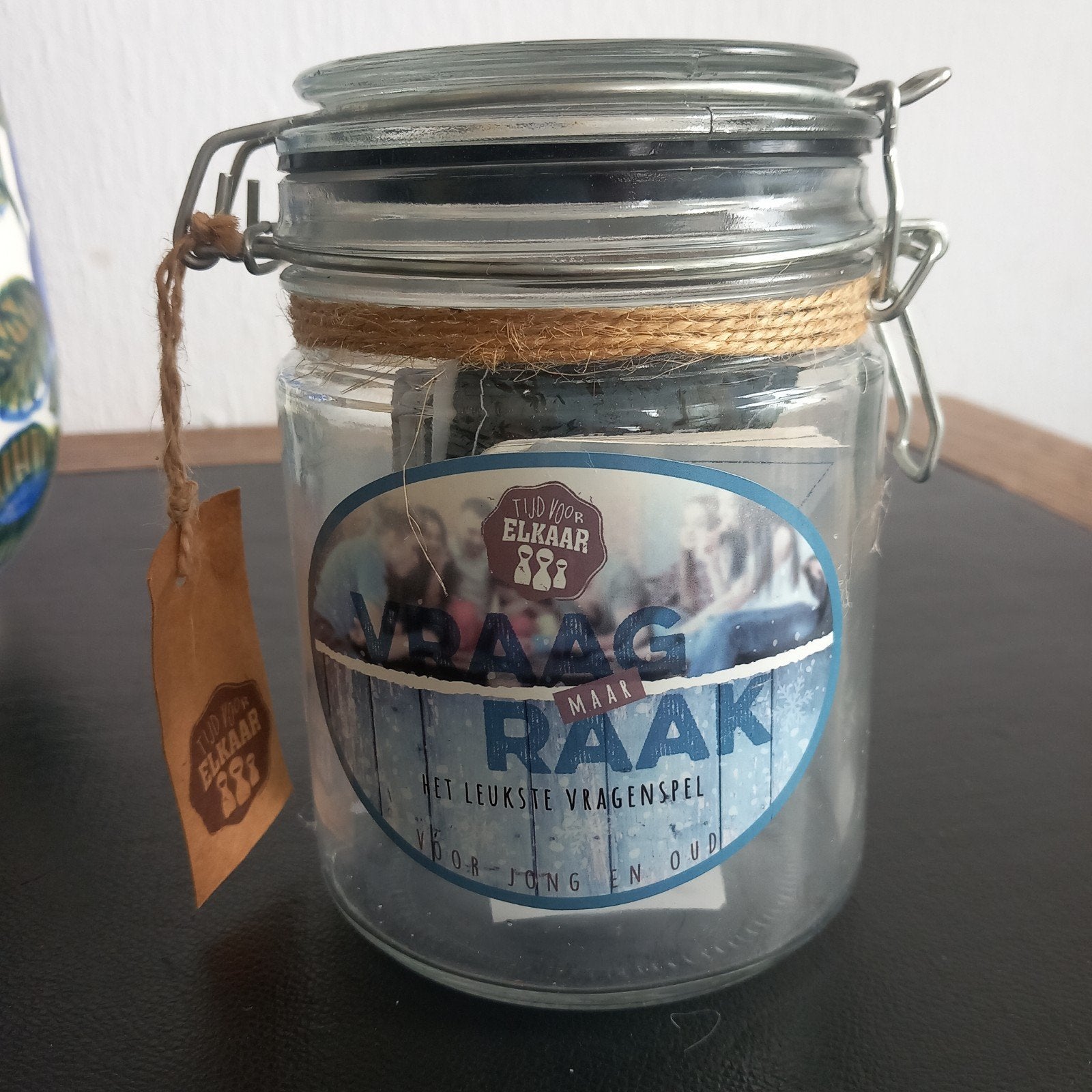 Het leukste vragenspel voor jong en oud, Ophalen of Verzenden, Zo goed als nieuw, Senza