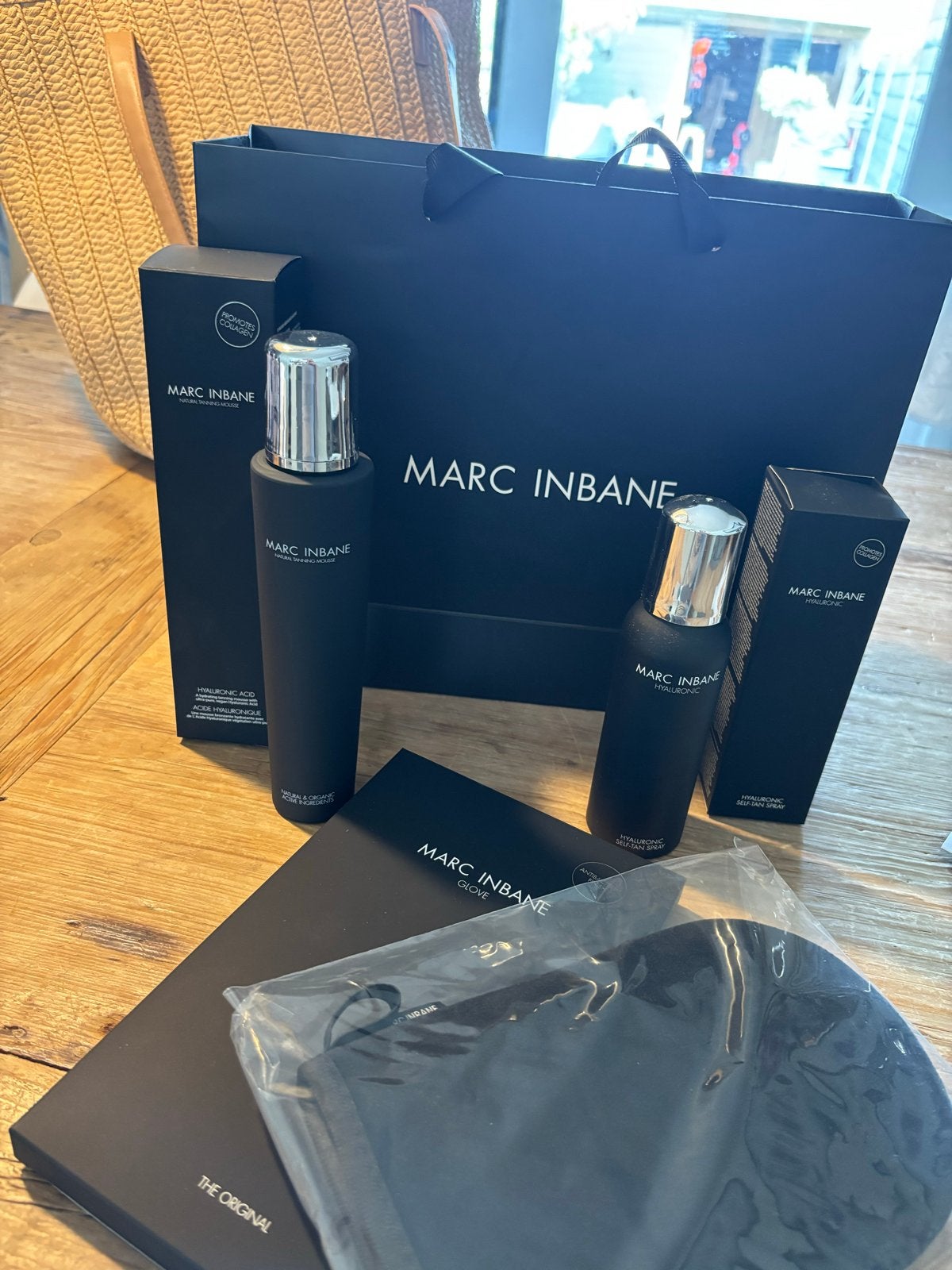 Marc Inbane Zelfbruiner Set - Mousse, Spray & Handschoen, Verzenden, Zo goed als nieuw, Overige typen