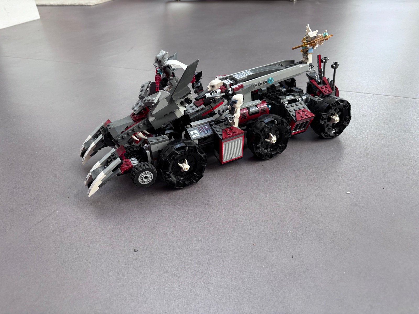 LEGO Chima Worritz Cambat Laïr (70009, Ophalen, Lego, Compleet, Zo goed als nieuw